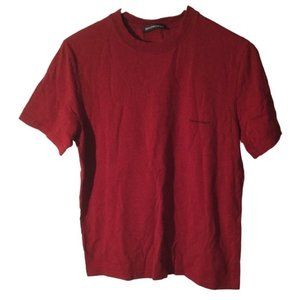 Balenciaga Red Short Sleeve Tee